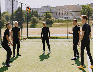 Corporate business startup sports events