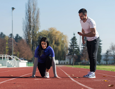 Guiding athletes to national international achievements